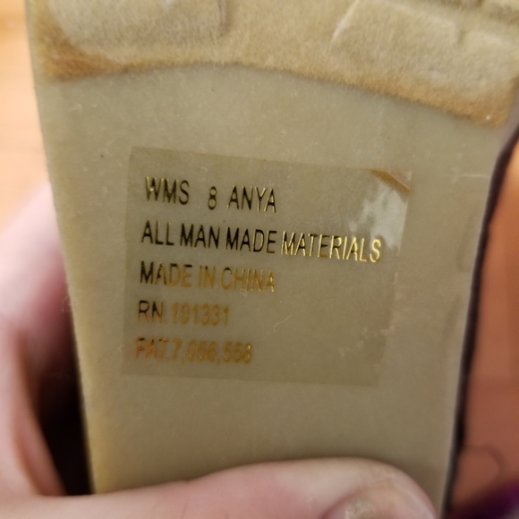 Classic "Anya" high heel sneaker style booties - Picture 6 of 7